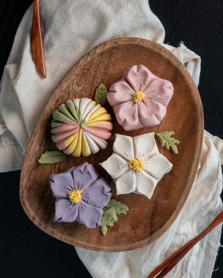 Bean Paste Flower Wagashi Class