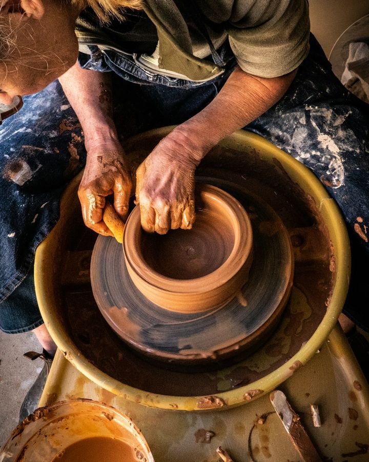 Bizen Ware Pottery with a Kaneshige Master