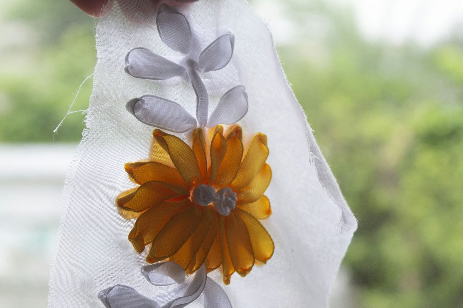 Dyed Flower Making in a Couture Atelier