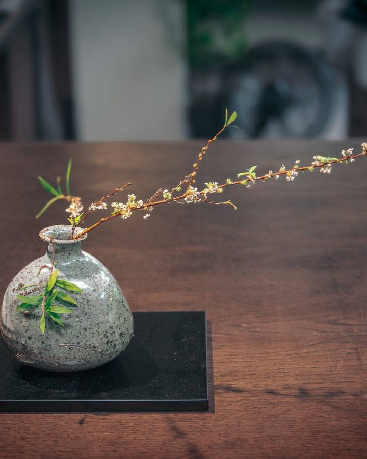 Ikebana Lesson in Akasaka