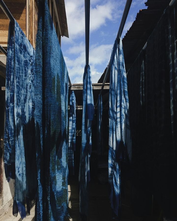 Japan Blue Indigo Dyeing in Gifu