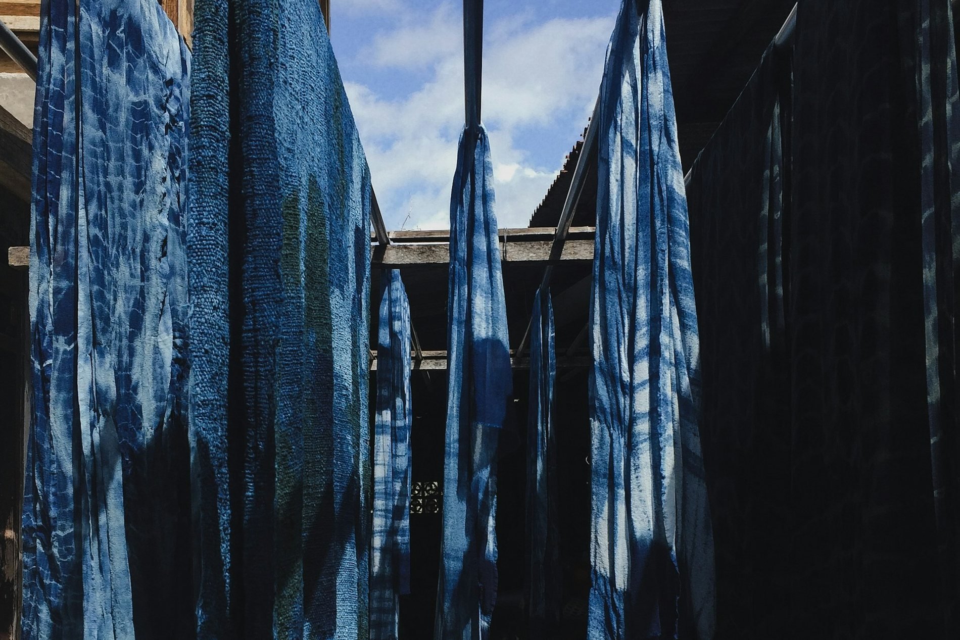 Japan Blue Indigo Dyeing in Gifu