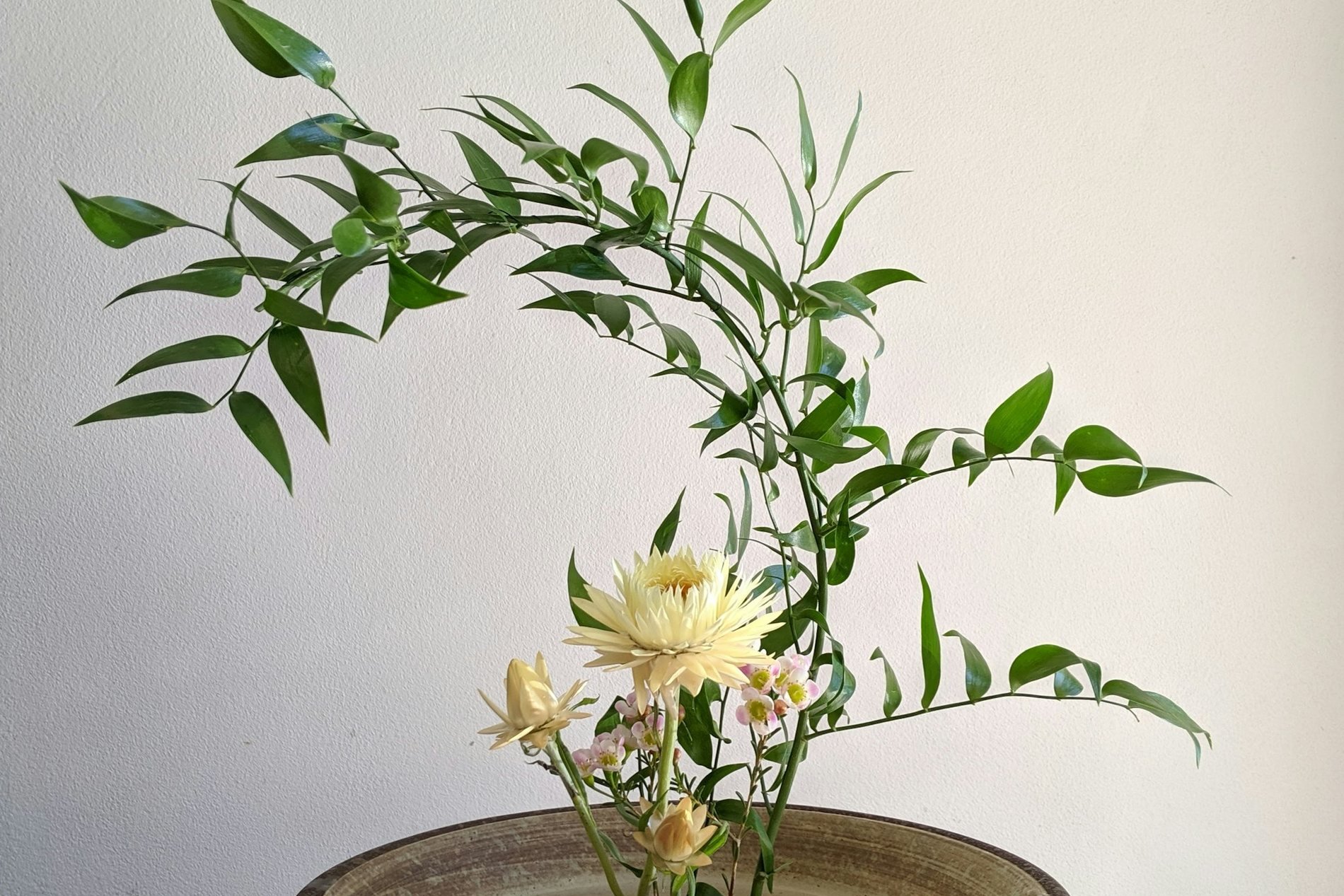 Landscape Ikebana in Kita-Kamakura