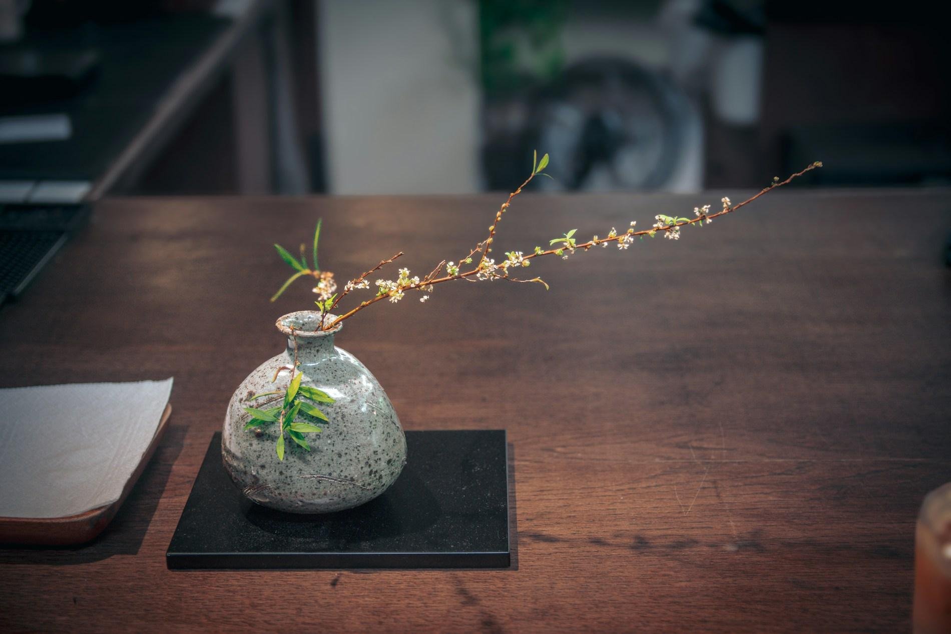 Ikebana Lesson in Akasaka