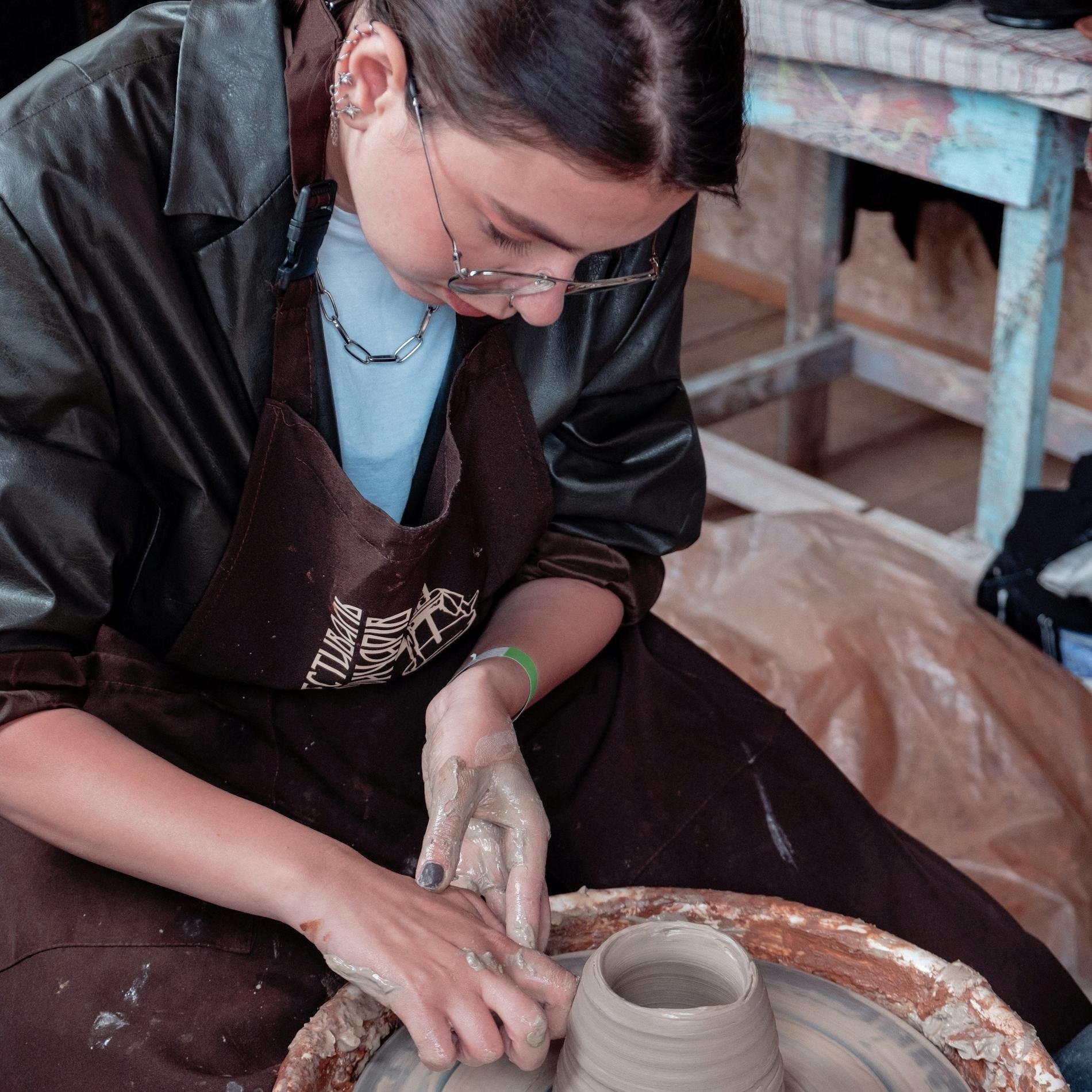 Pottery Wheel Class in Higashiyama
