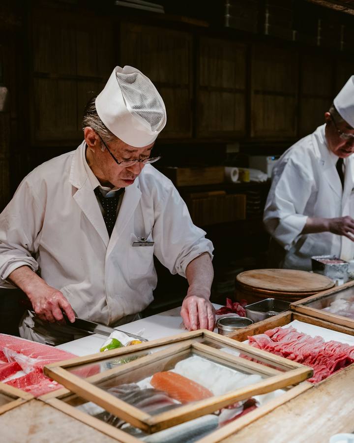 Matured Sushi and Sake Pairing